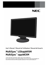 NEC MultiSync 1940CX - Monitor