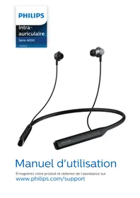 Notice PHILIPS PN402 Bouchon d'oreille