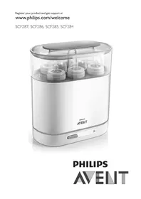 Notice PHILIPS AVENT SCF288 Chauffe-bouteille