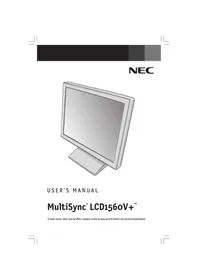 NEC MultiSync LCD1560V - Monitor