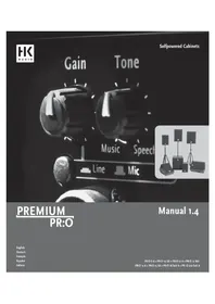 Notice HK AUDIO PREMIUM PR:O 08A Lautsprecher