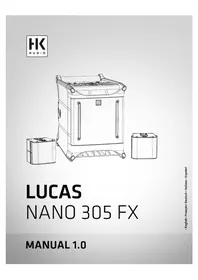 Notice HK AUDIO LUCAS NANO 305 FX Altoparlante