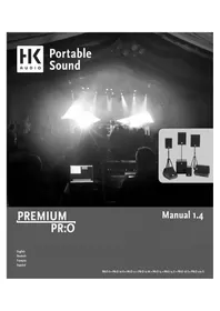 Notice HK AUDIO PREMIUM PR:O 12 Haut-parleur