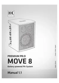 Notice HK AUDIO PREMIUM PR:O MOVE 8 Haut-parleur