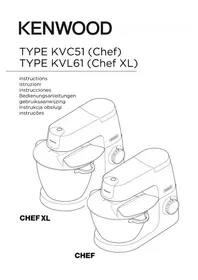 KENWOOD Chef KVC51 - Matberedare