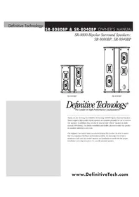 SR8080BP DEFINITIVE TECHNOLOGY