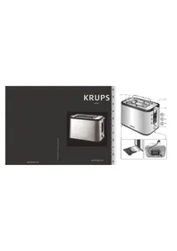 Notice KRUPS CONTROL LINE KH442 Broodrooster