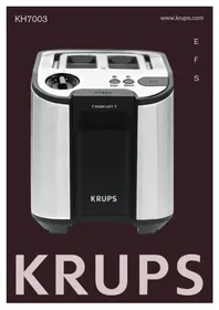 Notice KRUPS PRECISION KH7003 Tostadora