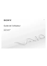 Notice SONY VAIO VPCCB2AFD Ordinateur portable