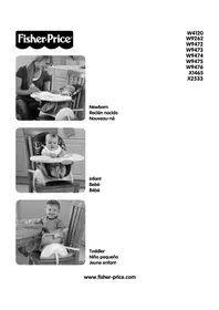 Notice FISHER-PRICE SPACESAVER W9475 Chaise