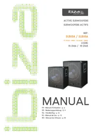 Notice IBIZA SOUND SUB18A Lautsprecher