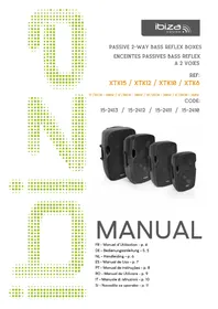 Notice IBIZA SOUND XTK12 Haut-parleur