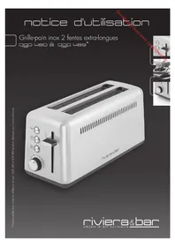 Notice RIVIERA & BAR QGP070 Grille pain