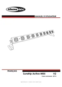 Notice Showtec SUNSTRIP ACTIVE MKII Projecteur