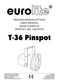 Notice Eurolite T36 PINSPOT Projecteur