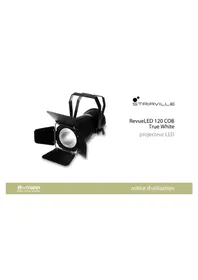 Notice Stairville REVUELED 120 COB Éclairage