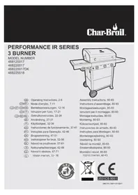 Notice CHAR BROIL PERFORMANCE 468220017DK ברביקיו