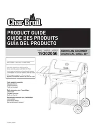 Notice CHAR BROIL AMERICAN GOURMET 19302056 Barbecue