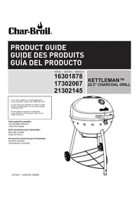 Notice CHAR BROIL KETTLEMAN 17302067 Barbecue
