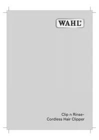 Notice WAHL CLIP N RINSE 9639 Tondeuse