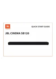 Notice JBL CINEMA SB120 Barre de son
