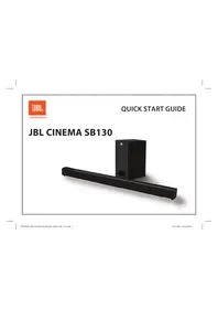 Notice JBL CINEMA SB130 Barre de son