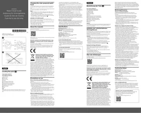 Notice SONY WNWHCS01B Montre connectée