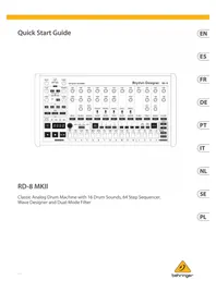 BEHRINGER Rhythm Designer RD8 MKII - Tambour ordinateur