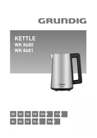 Notice GRUNDIG WK 8681 Elektrische waterkoker