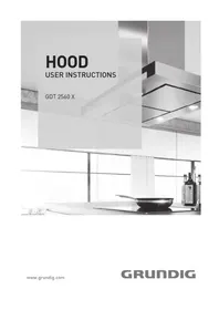 Notice GRUNDIG GDT2560X Köögituulutus