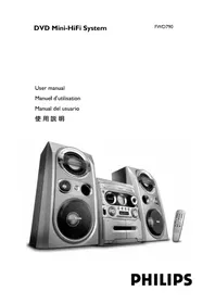 Notice PHILIPS FWC270 Chaîne Hi-Fi