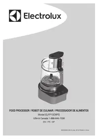 Notice ELECTROLUX ELFP15D9PS Robot ménager