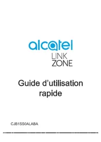Notice ALCATEL LINK ZONE CAT4 Routeur Wi-Fi