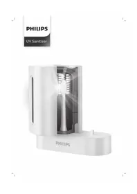 Notice PHILIPS UV SANITIZER HX6907 UV-desinfiointilaite