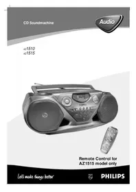 Notice PHILIPS AZ1510 Chaîne Hi-Fi