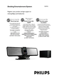 Notice PHILIPS DC912 Chaîne Hi-Fi