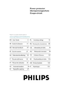 Notice PHILIPS SPR5520 Ylijännitesuojain