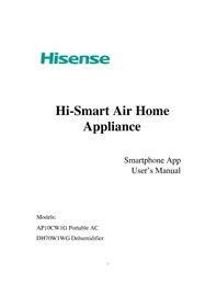 Notice HISENSE DH70W1WG Acondicionador de aire