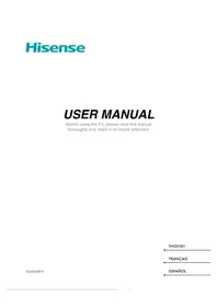 Notice HISENSE 75U6G TV