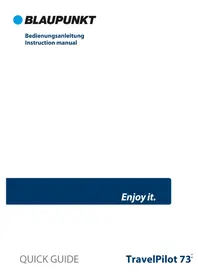 Notice BLAUPUNKT TRAVELPILOT 74² GPS