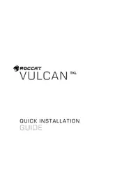 Notice ROCCAT VULCAN TKL Clavier