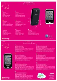 Notice MEMUP M28T HD Lecteur mp3