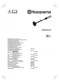 Notice HUSQVARNA 120ITK4P Taille-haies