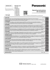 PANASONIC S15MK2E5B - Ar condicionado