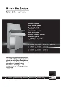 Notice Rittal TP 6700.500 Armoire électrique