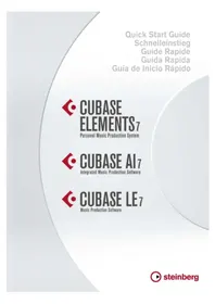 STEINBERG Cubase LE 7 - Softwarelizenz &amp; Erweiterung