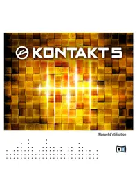 Notice NATIVE INSTRUMENTS KONTAKT 5 Licence de logiciel & extension