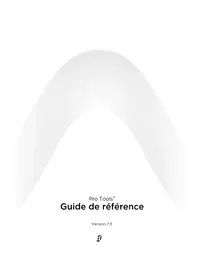 Notice Avid PRO TOOLS 7.3 Licence de logiciel & extension