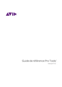 Notice Avid PRO TOOLS 11.0 Licence de logiciel & extension