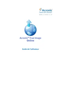Notice ACRONIS TRUE IMAGE ONLINE Licence de logiciel & extension